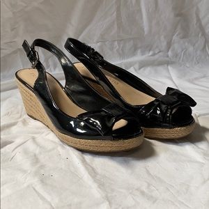 Franco Sarto slingback kitten heels